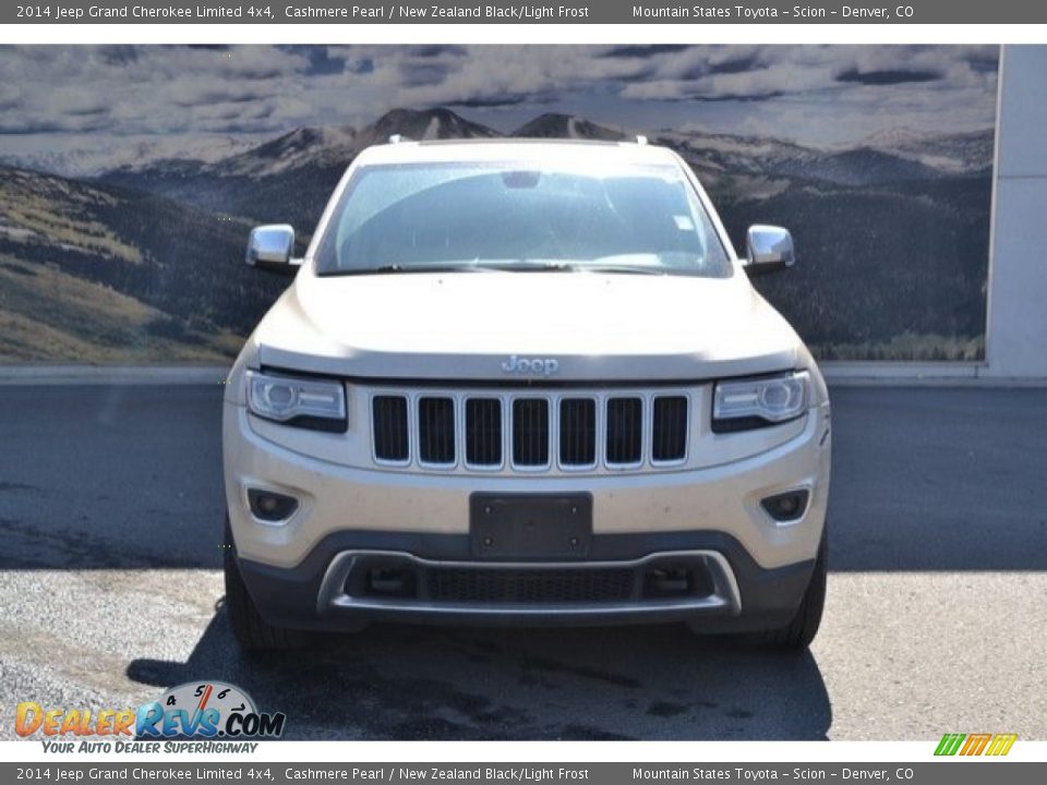 2014 Jeep Grand Cherokee Limited 4x4 Cashmere Pearl / New Zealand Black/Light Frost Photo #8