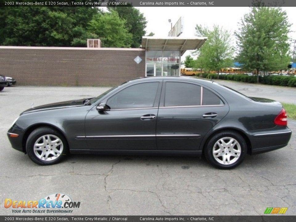 2003 Mercedes-Benz E 320 Sedan Tectite Grey Metallic / Charcoal Photo #7