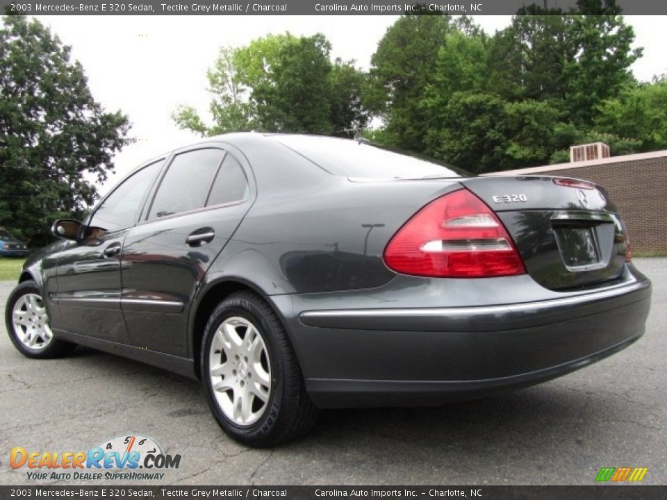2003 Mercedes-Benz E 320 Sedan Tectite Grey Metallic / Charcoal Photo #8