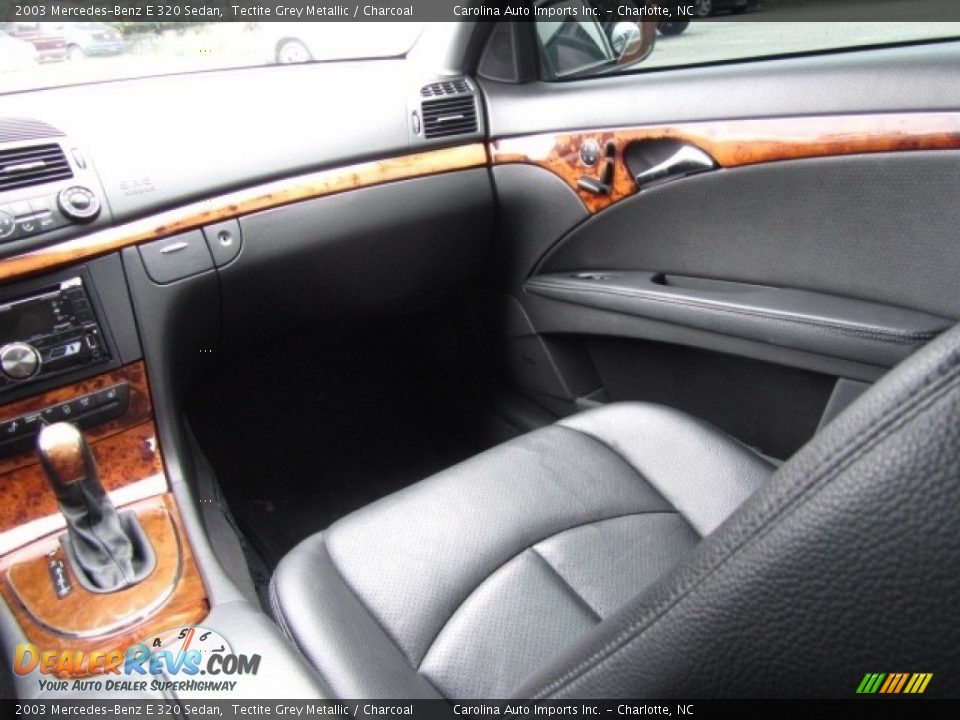 2003 Mercedes-Benz E 320 Sedan Tectite Grey Metallic / Charcoal Photo #14