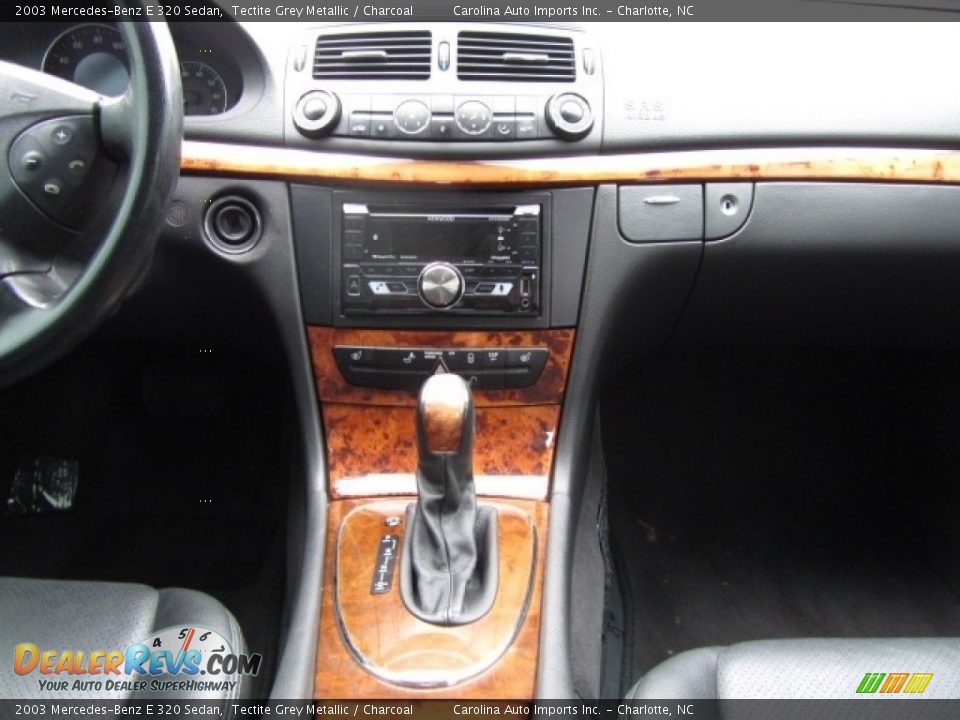 2003 Mercedes-Benz E 320 Sedan Tectite Grey Metallic / Charcoal Photo #15