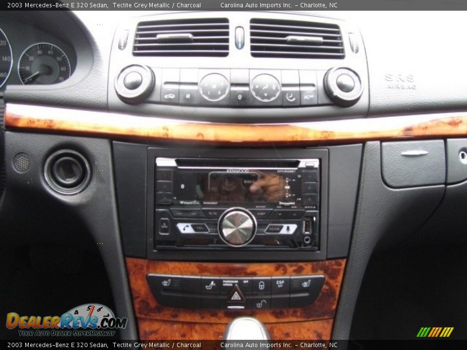 2003 Mercedes-Benz E 320 Sedan Tectite Grey Metallic / Charcoal Photo #16