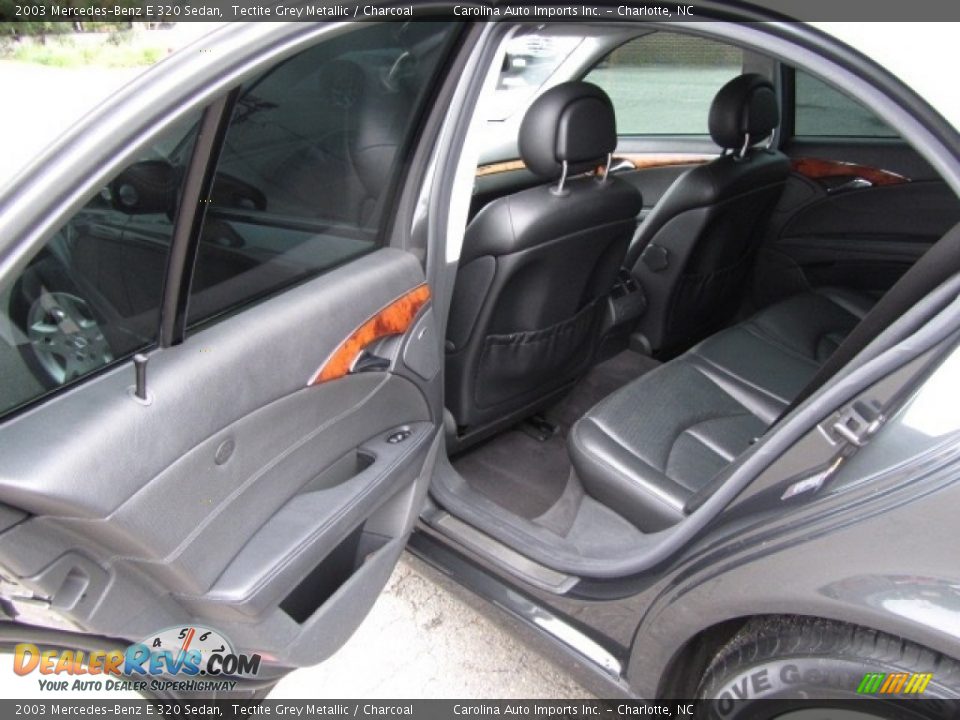 2003 Mercedes-Benz E 320 Sedan Tectite Grey Metallic / Charcoal Photo #20
