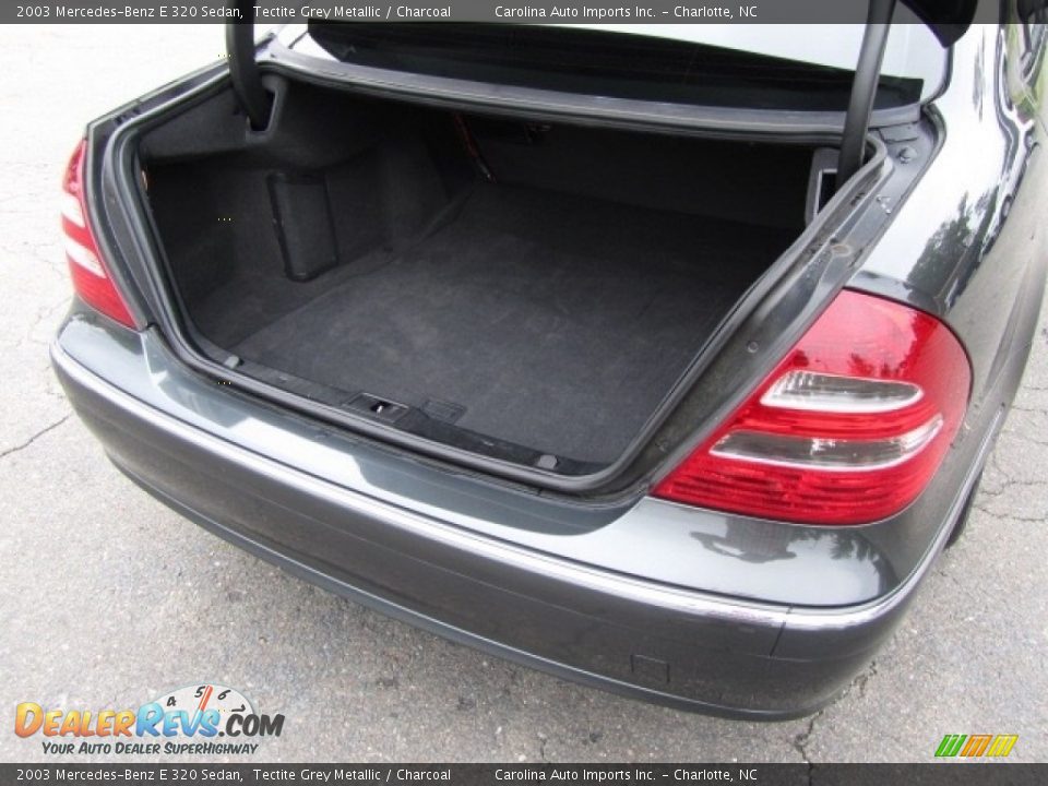 2003 Mercedes-Benz E 320 Sedan Tectite Grey Metallic / Charcoal Photo #21