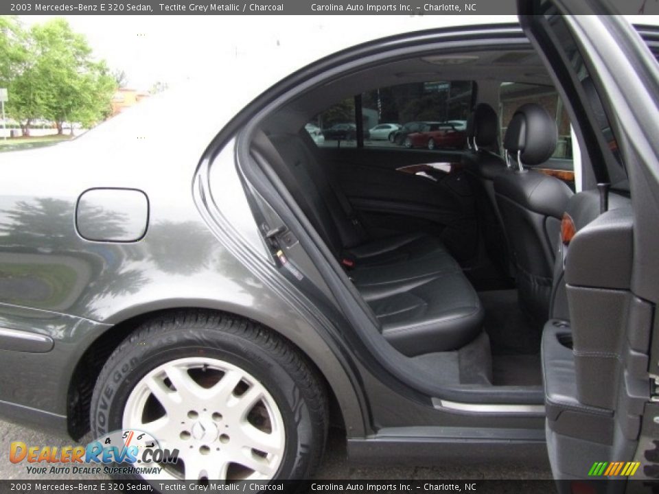 2003 Mercedes-Benz E 320 Sedan Tectite Grey Metallic / Charcoal Photo #24