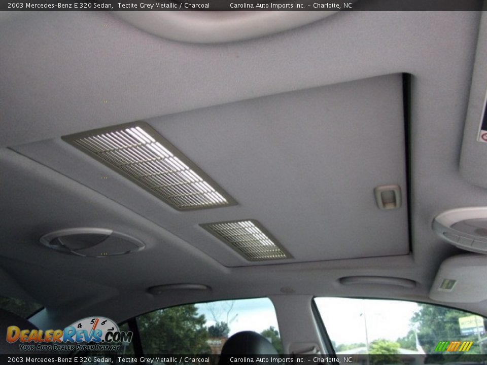 2003 Mercedes-Benz E 320 Sedan Tectite Grey Metallic / Charcoal Photo #25