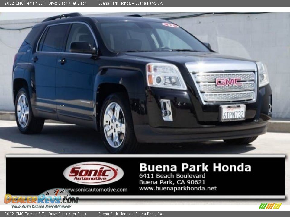 2012 GMC Terrain SLT Onyx Black / Jet Black Photo #1