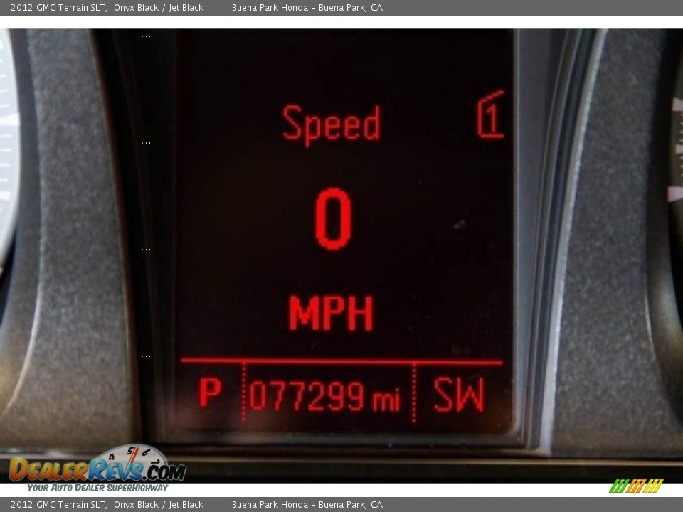 2012 GMC Terrain SLT Onyx Black / Jet Black Photo #6