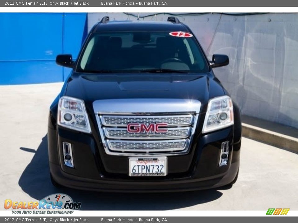 2012 GMC Terrain SLT Onyx Black / Jet Black Photo #7