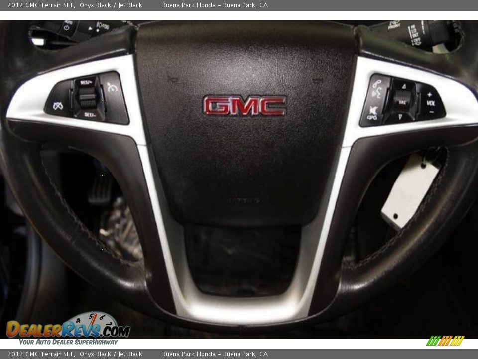 2012 GMC Terrain SLT Onyx Black / Jet Black Photo #12