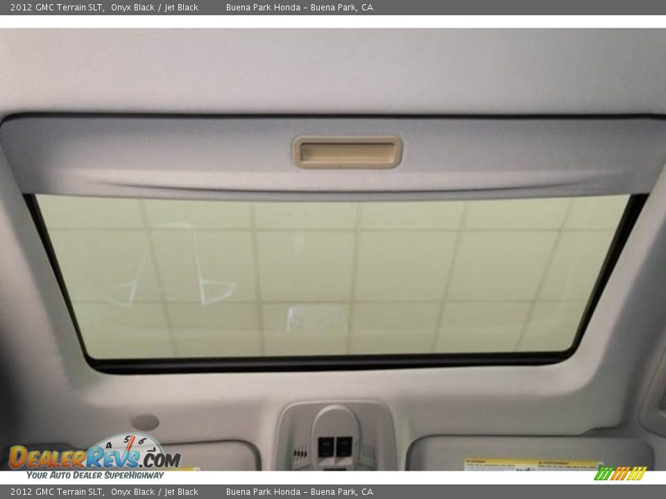 2012 GMC Terrain SLT Onyx Black / Jet Black Photo #16
