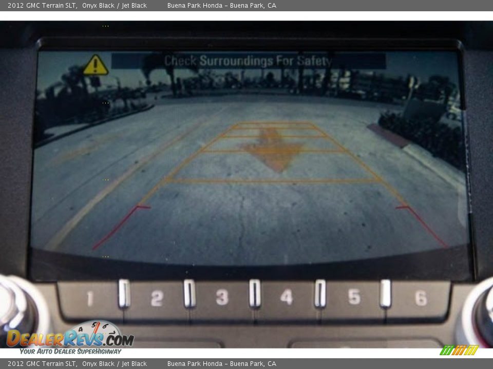 2012 GMC Terrain SLT Onyx Black / Jet Black Photo #25