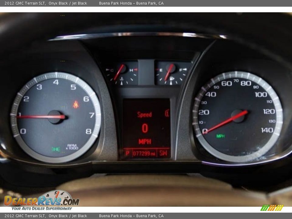 2012 GMC Terrain SLT Onyx Black / Jet Black Photo #26