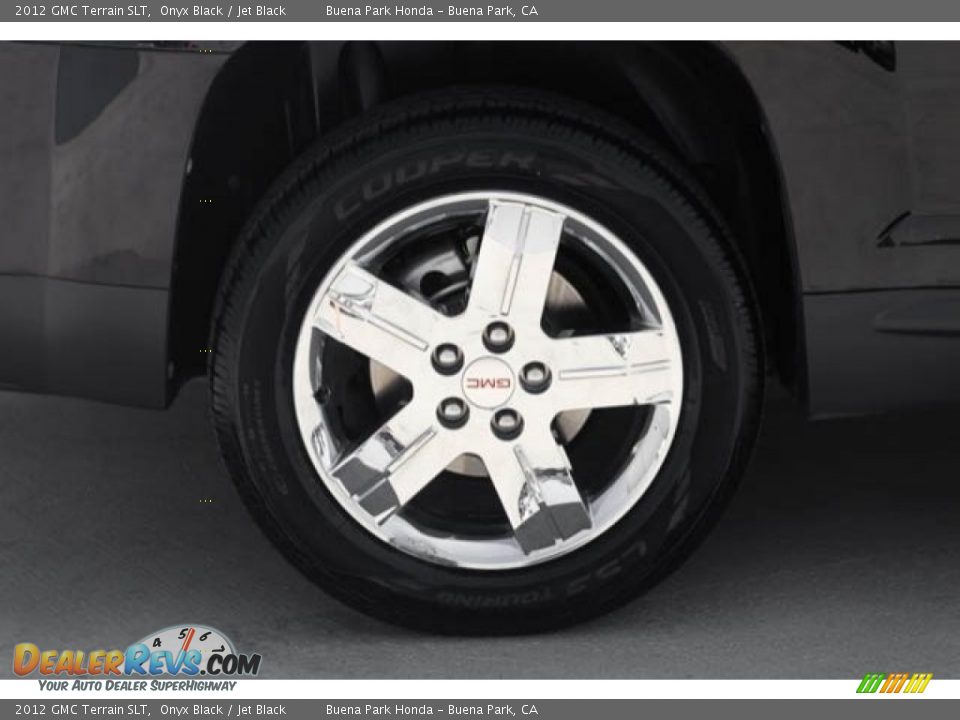 2012 GMC Terrain SLT Onyx Black / Jet Black Photo #33