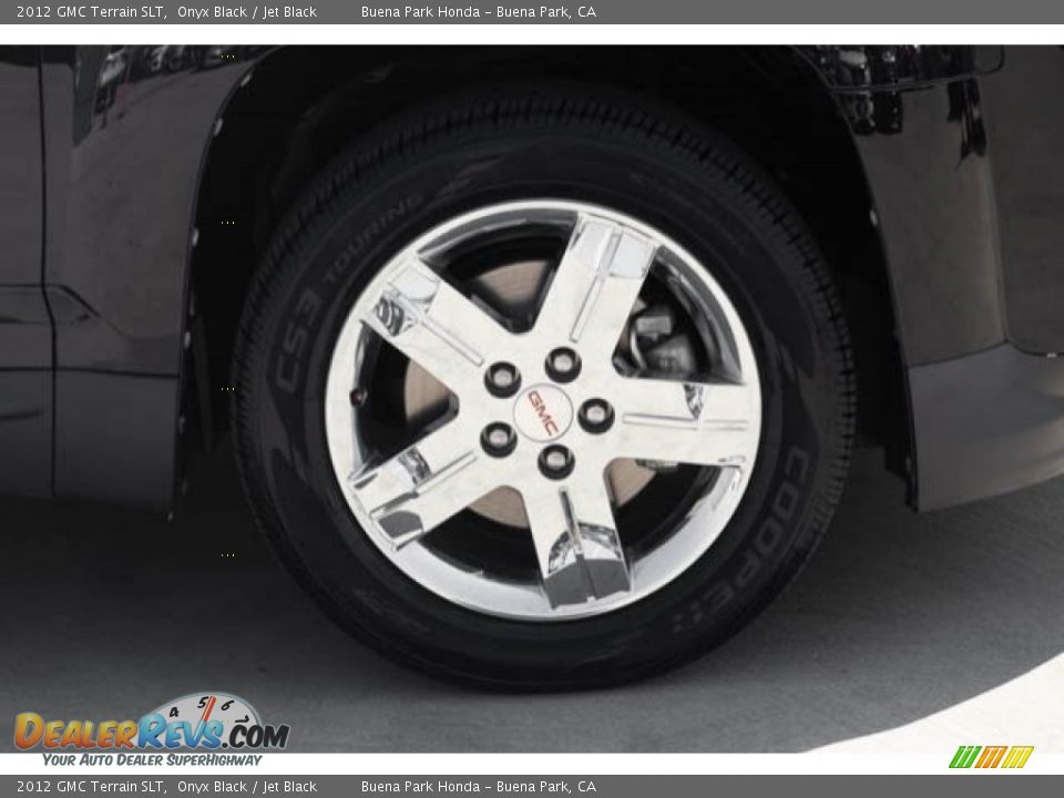 2012 GMC Terrain SLT Onyx Black / Jet Black Photo #34
