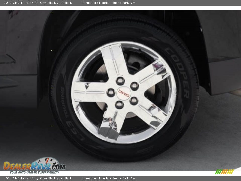 2012 GMC Terrain SLT Onyx Black / Jet Black Photo #35