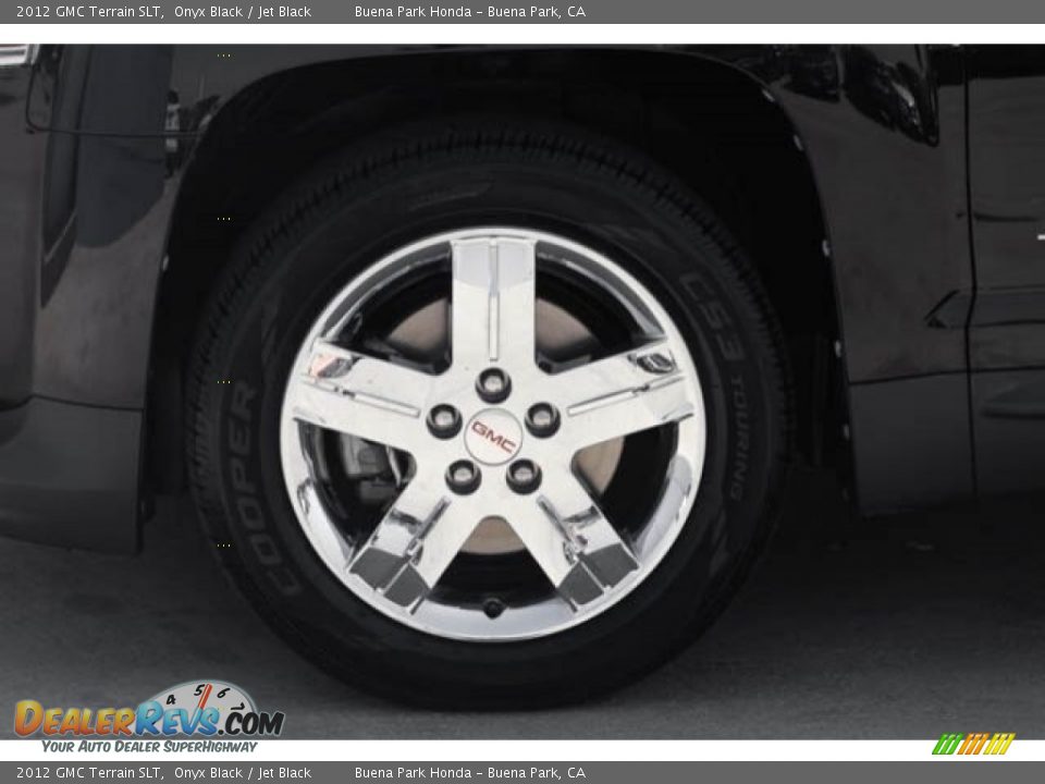 2012 GMC Terrain SLT Onyx Black / Jet Black Photo #36