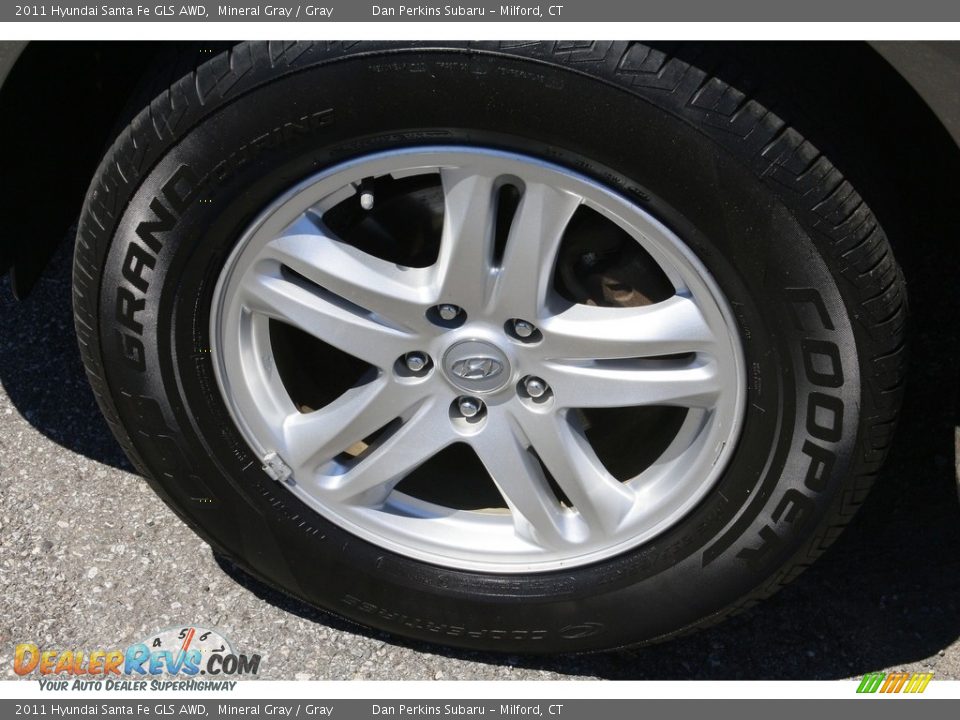 2011 Hyundai Santa Fe GLS AWD Mineral Gray / Gray Photo #20