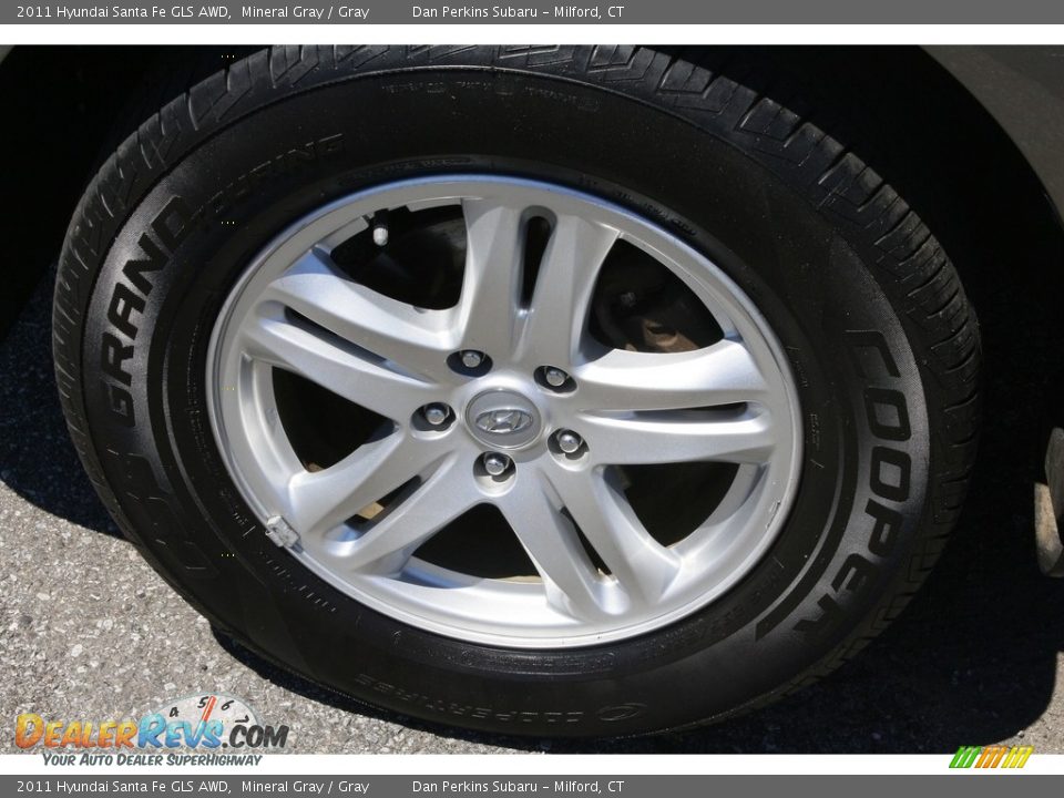 2011 Hyundai Santa Fe GLS AWD Mineral Gray / Gray Photo #21