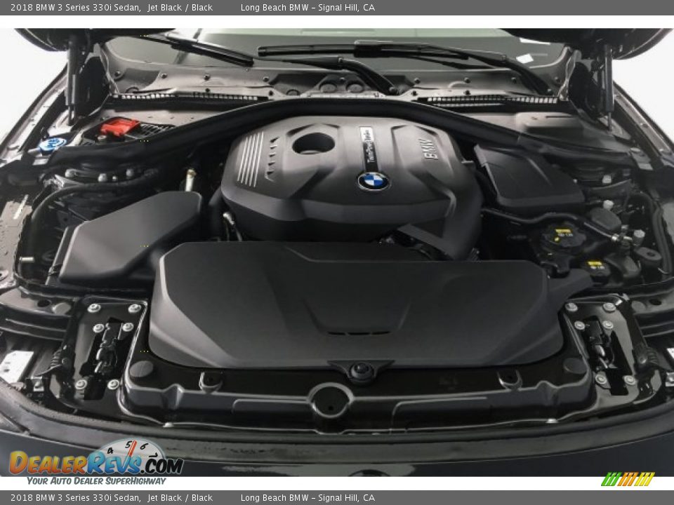 2018 BMW 3 Series 330i Sedan Jet Black / Black Photo #8