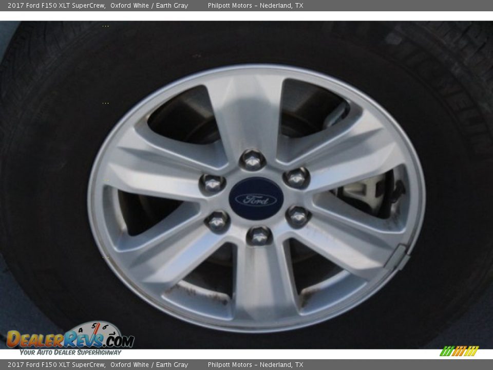 2017 Ford F150 XLT SuperCrew Oxford White / Earth Gray Photo #5