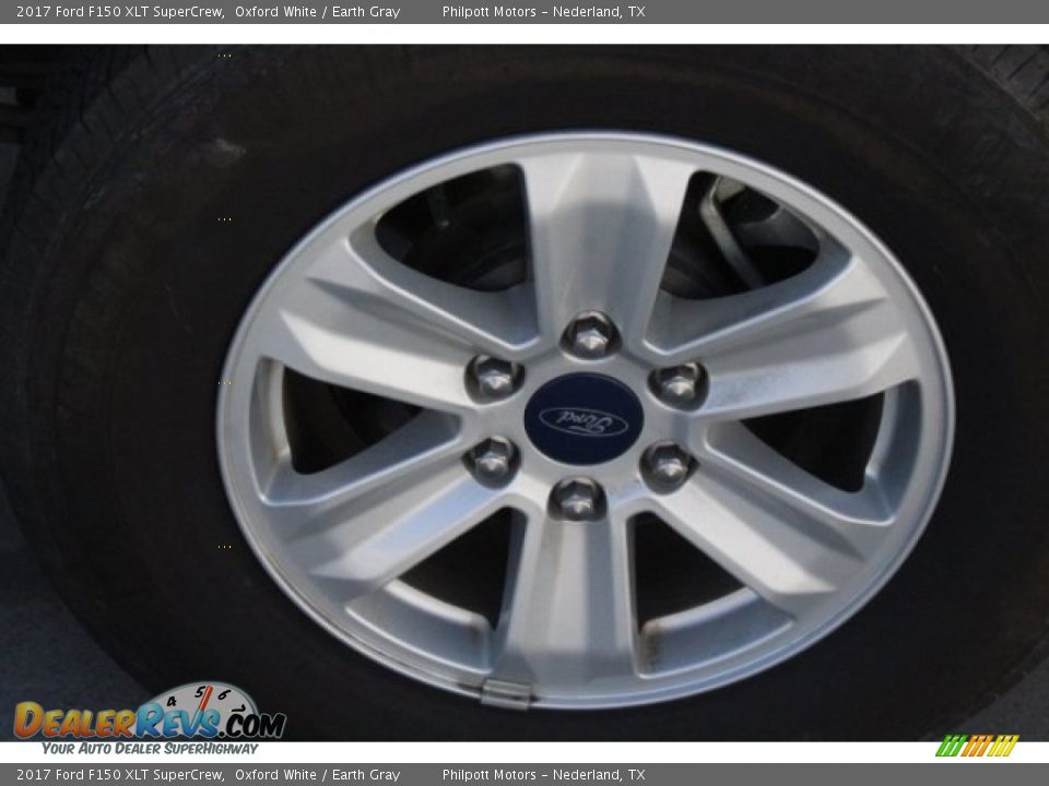 2017 Ford F150 XLT SuperCrew Oxford White / Earth Gray Photo #6