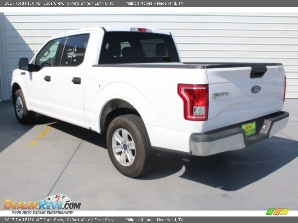 2017 Ford F150 XLT SuperCrew Oxford White / Earth Gray Photo #9