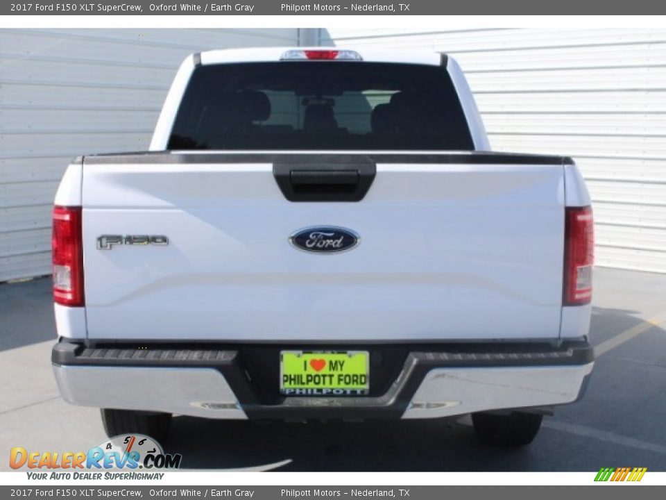 2017 Ford F150 XLT SuperCrew Oxford White / Earth Gray Photo #10