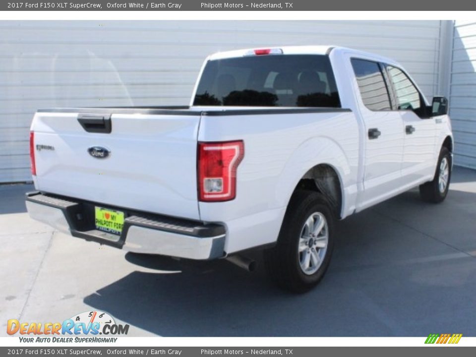 2017 Ford F150 XLT SuperCrew Oxford White / Earth Gray Photo #11
