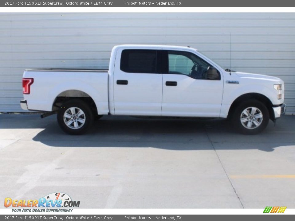2017 Ford F150 XLT SuperCrew Oxford White / Earth Gray Photo #12