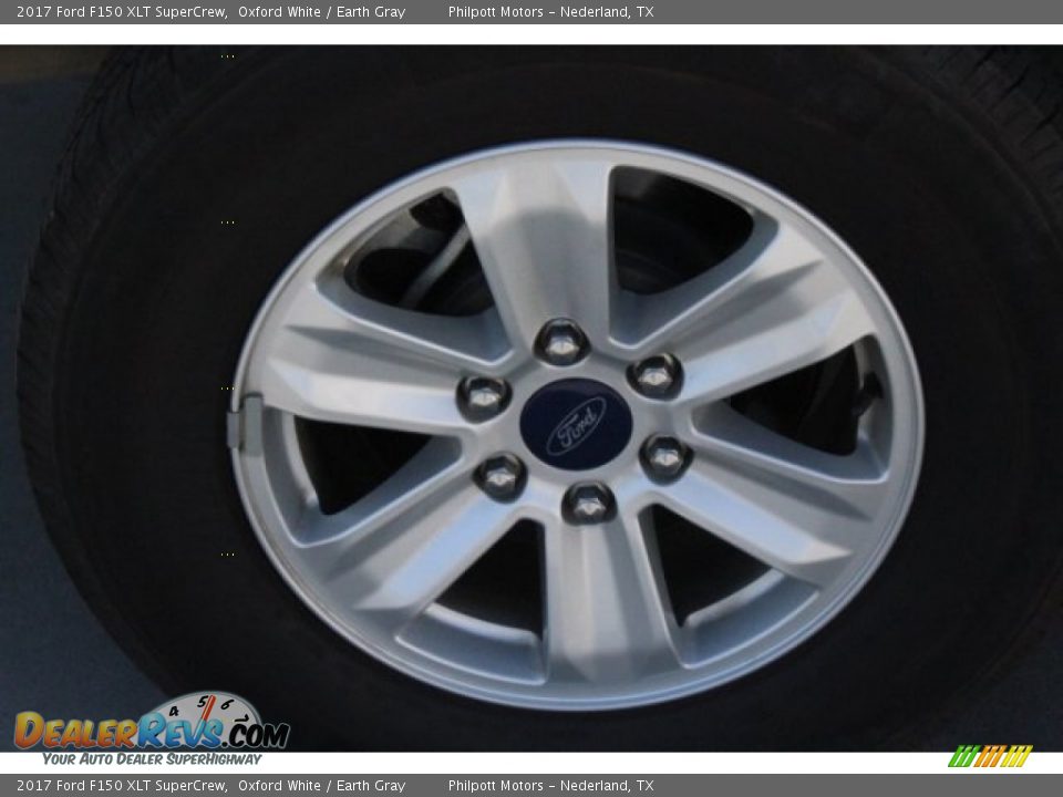 2017 Ford F150 XLT SuperCrew Oxford White / Earth Gray Photo #13