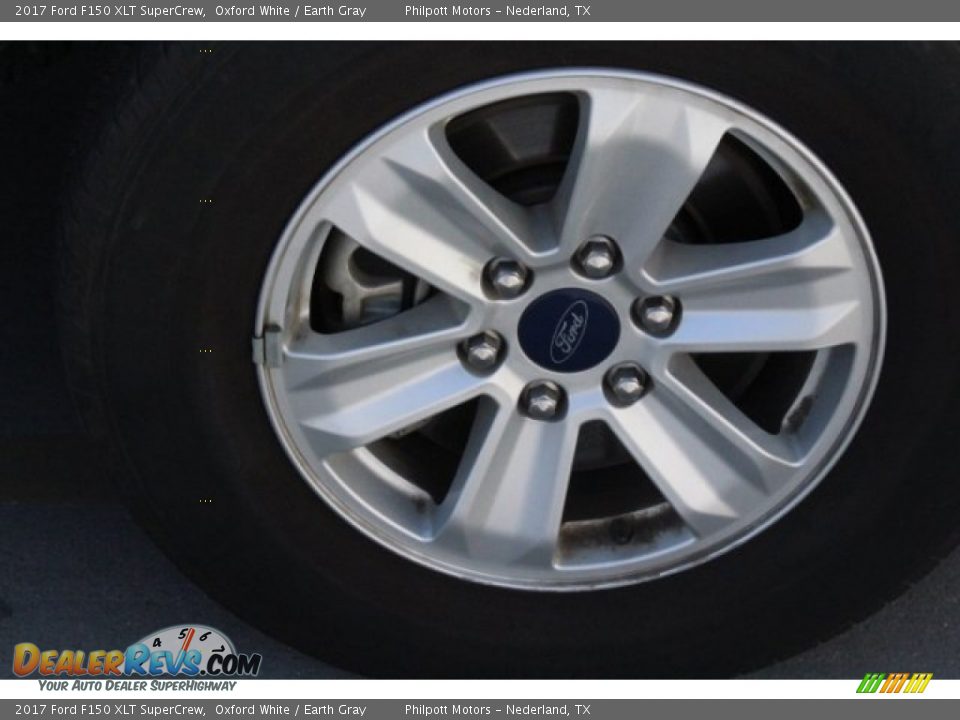 2017 Ford F150 XLT SuperCrew Oxford White / Earth Gray Photo #14