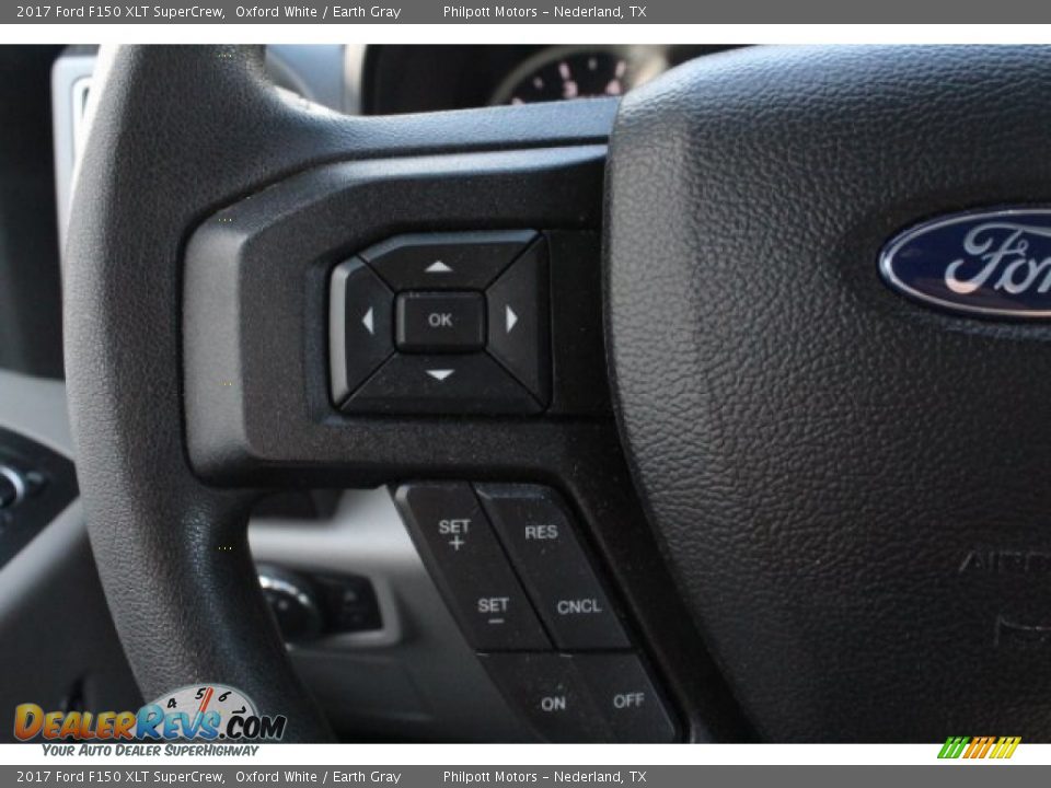 2017 Ford F150 XLT SuperCrew Oxford White / Earth Gray Photo #20