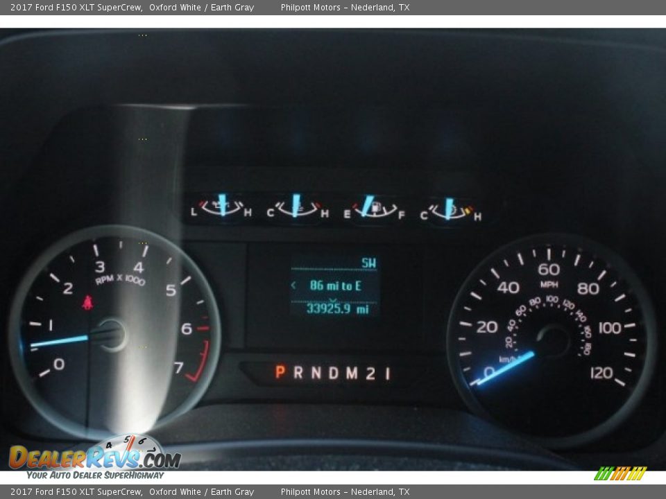 2017 Ford F150 XLT SuperCrew Oxford White / Earth Gray Photo #22