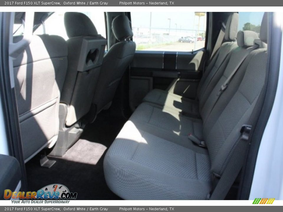 2017 Ford F150 XLT SuperCrew Oxford White / Earth Gray Photo #25