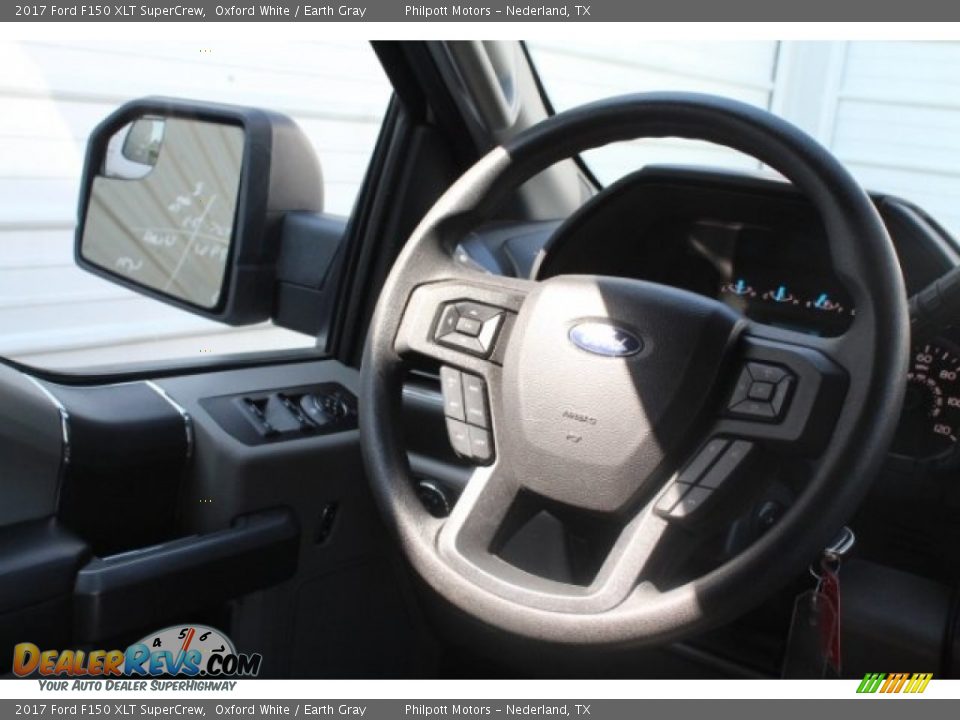 2017 Ford F150 XLT SuperCrew Oxford White / Earth Gray Photo #27