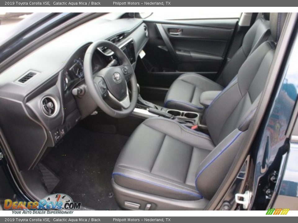 Front Seat of 2019 Toyota Corolla XSE Photo #14