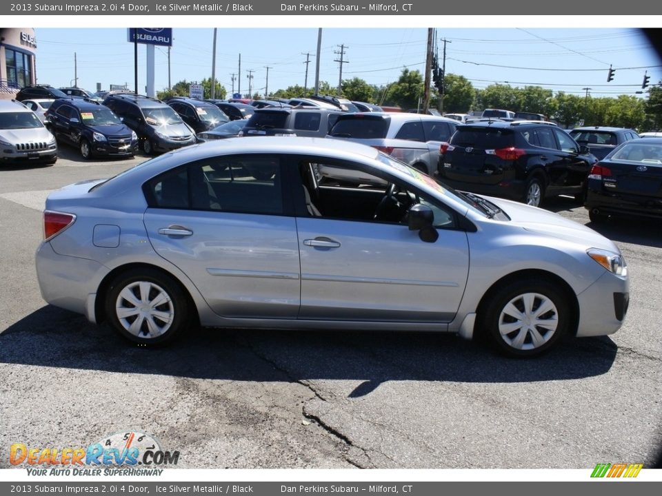 2013 Subaru Impreza 2.0i 4 Door Ice Silver Metallic / Black Photo #5