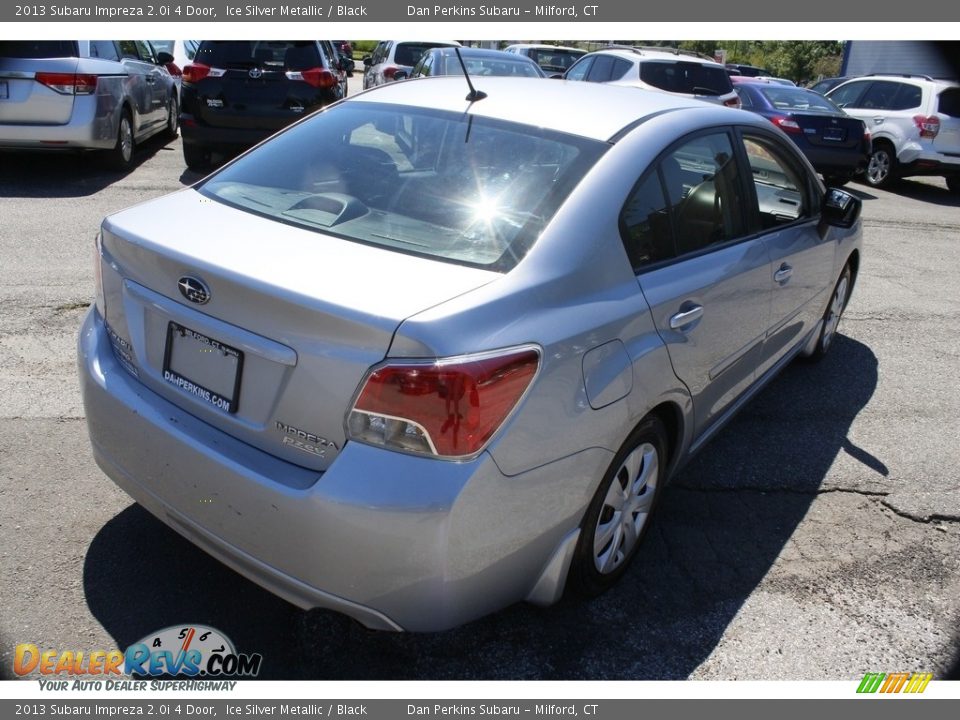 2013 Subaru Impreza 2.0i 4 Door Ice Silver Metallic / Black Photo #6