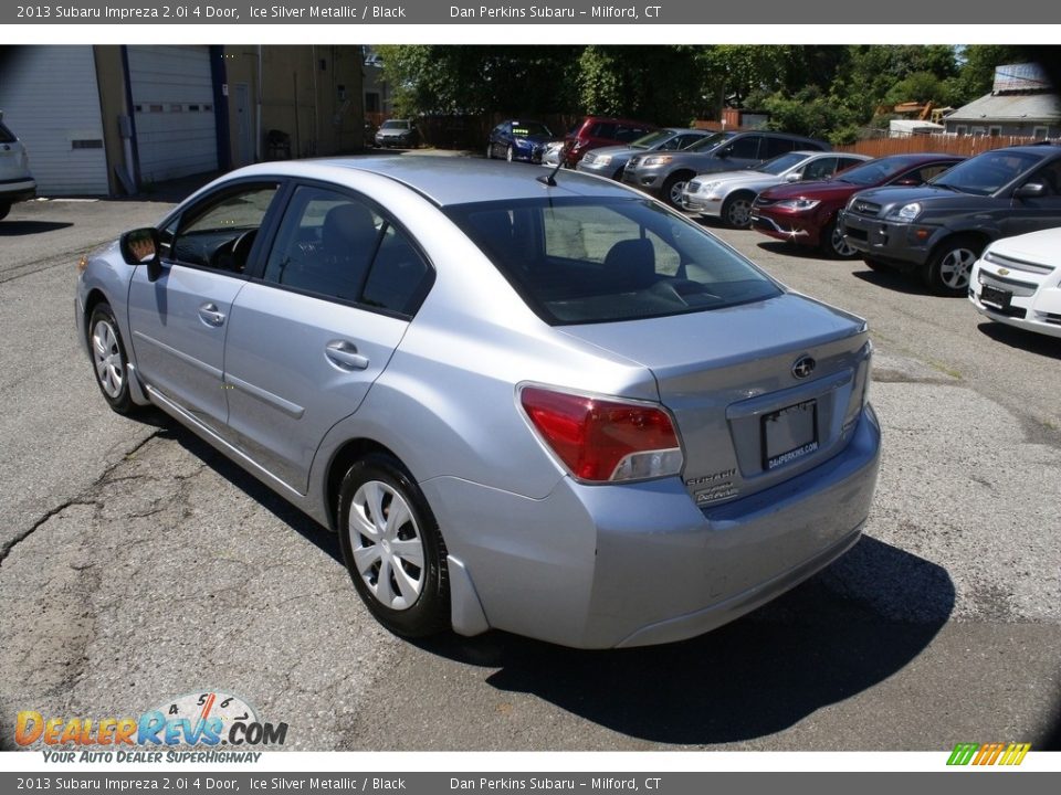 2013 Subaru Impreza 2.0i 4 Door Ice Silver Metallic / Black Photo #10