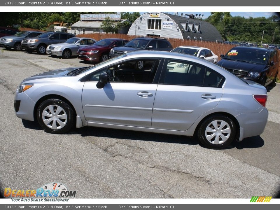 2013 Subaru Impreza 2.0i 4 Door Ice Silver Metallic / Black Photo #11