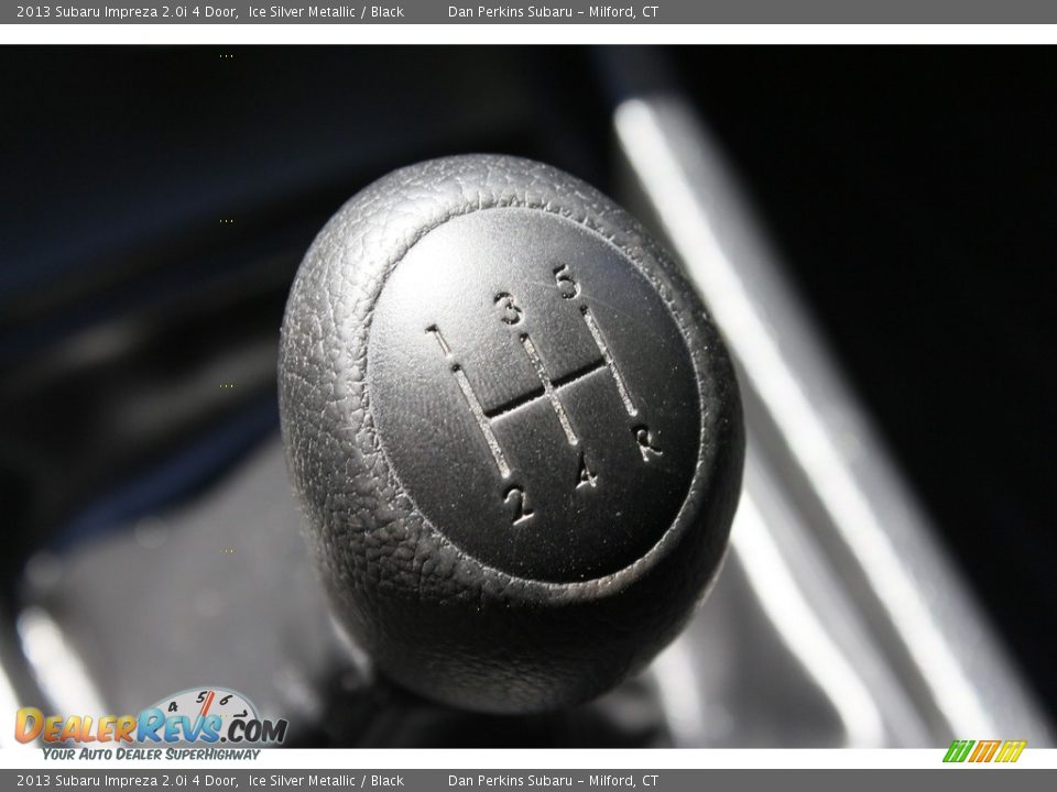 2013 Subaru Impreza 2.0i 4 Door Ice Silver Metallic / Black Photo #14