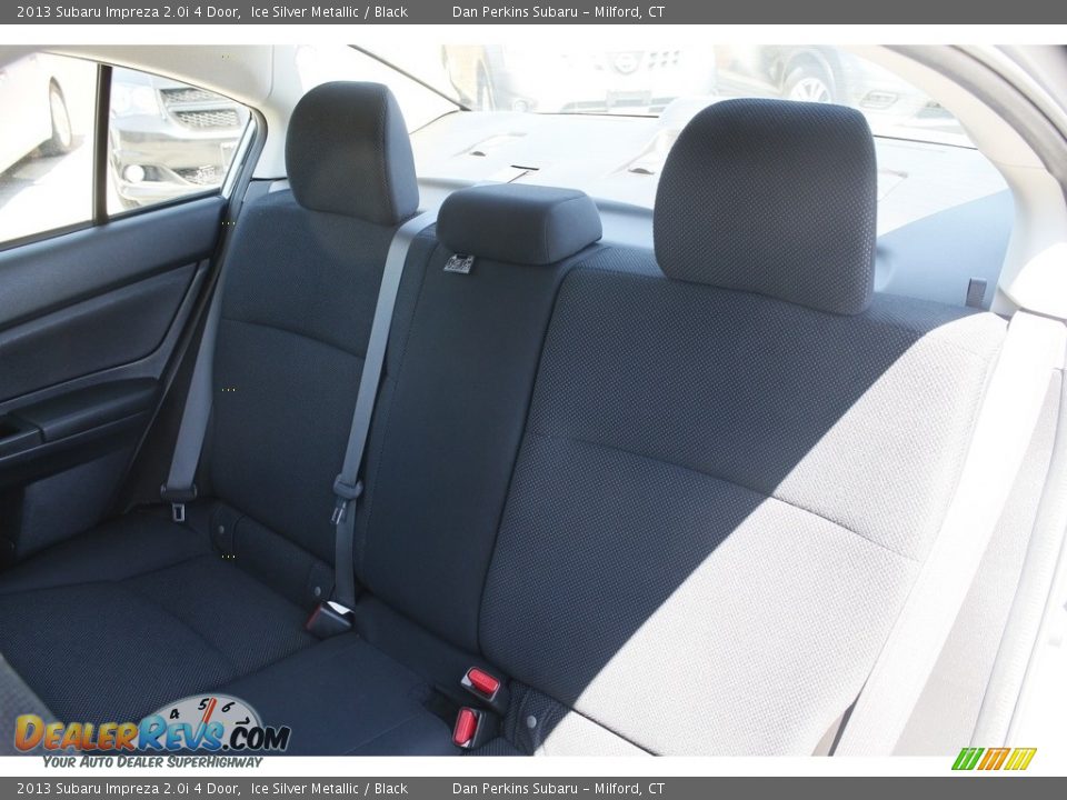 2013 Subaru Impreza 2.0i 4 Door Ice Silver Metallic / Black Photo #15