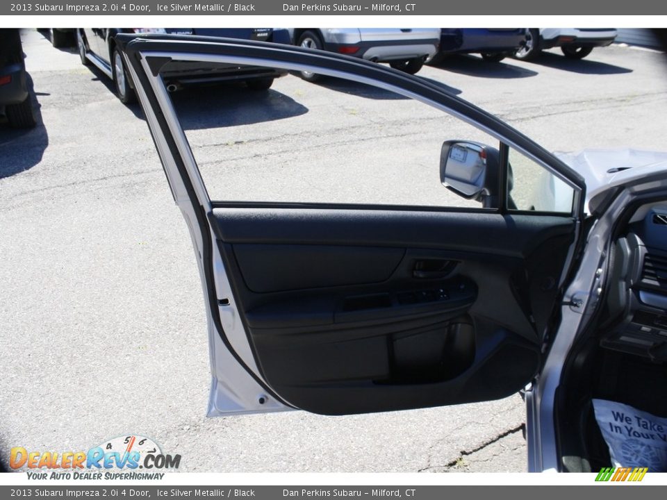 2013 Subaru Impreza 2.0i 4 Door Ice Silver Metallic / Black Photo #16