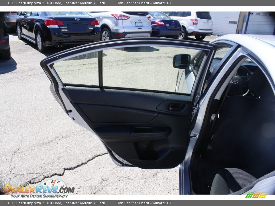 2013 Subaru Impreza 2.0i 4 Door Ice Silver Metallic / Black Photo #17