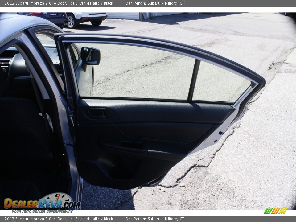 2013 Subaru Impreza 2.0i 4 Door Ice Silver Metallic / Black Photo #18