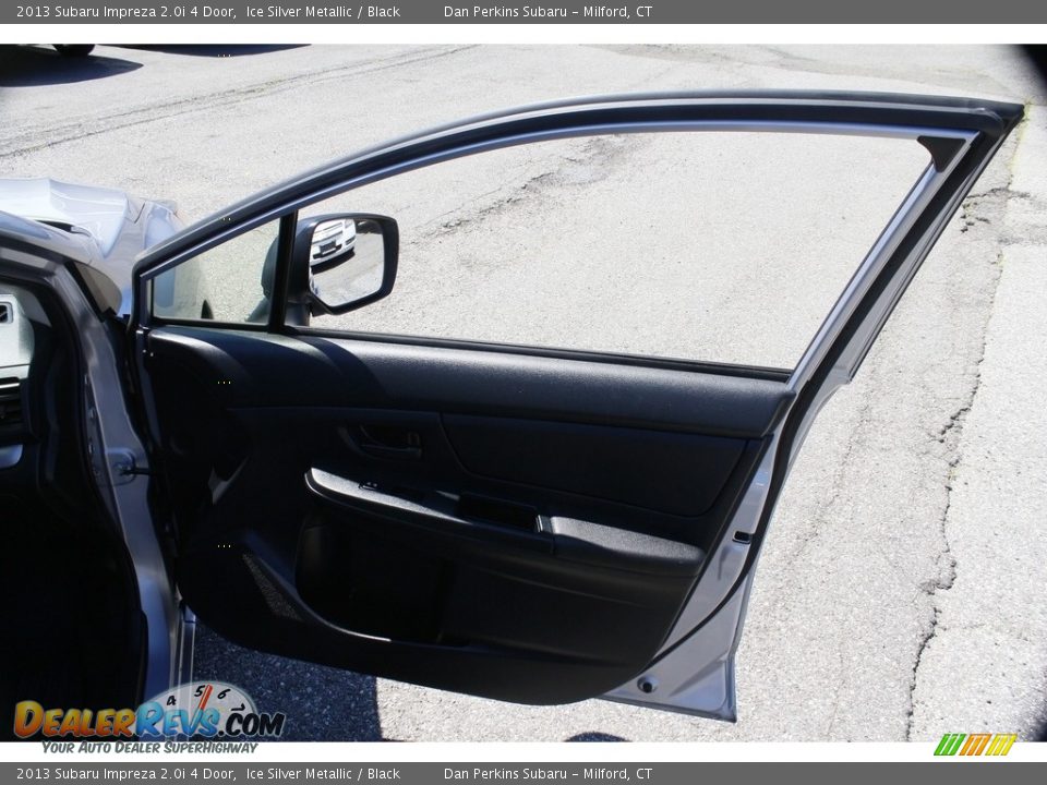 2013 Subaru Impreza 2.0i 4 Door Ice Silver Metallic / Black Photo #19