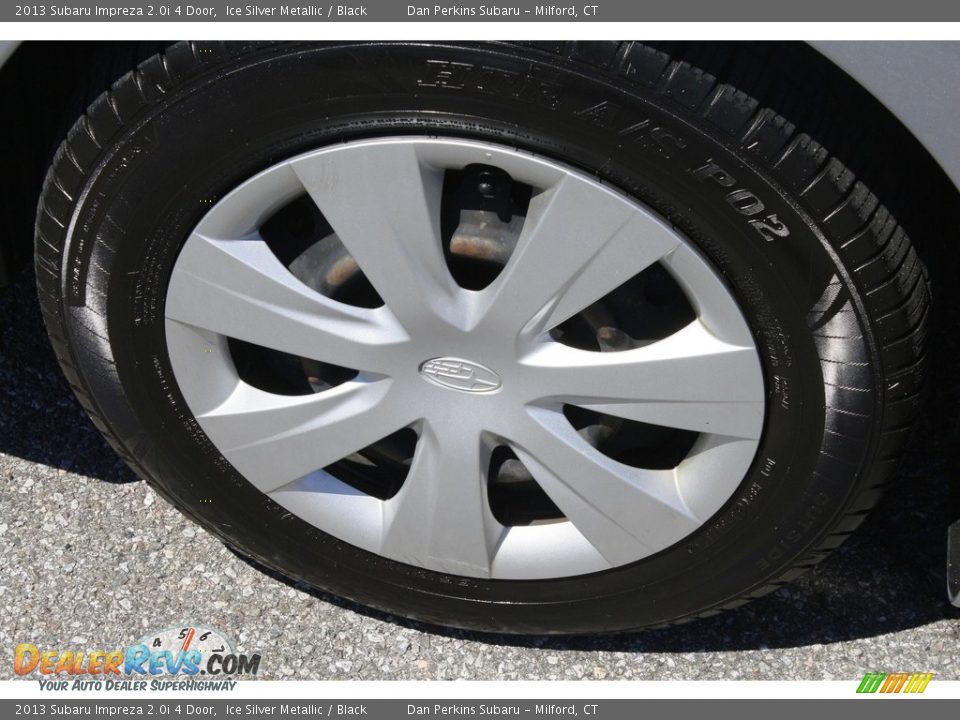 2013 Subaru Impreza 2.0i 4 Door Ice Silver Metallic / Black Photo #20
