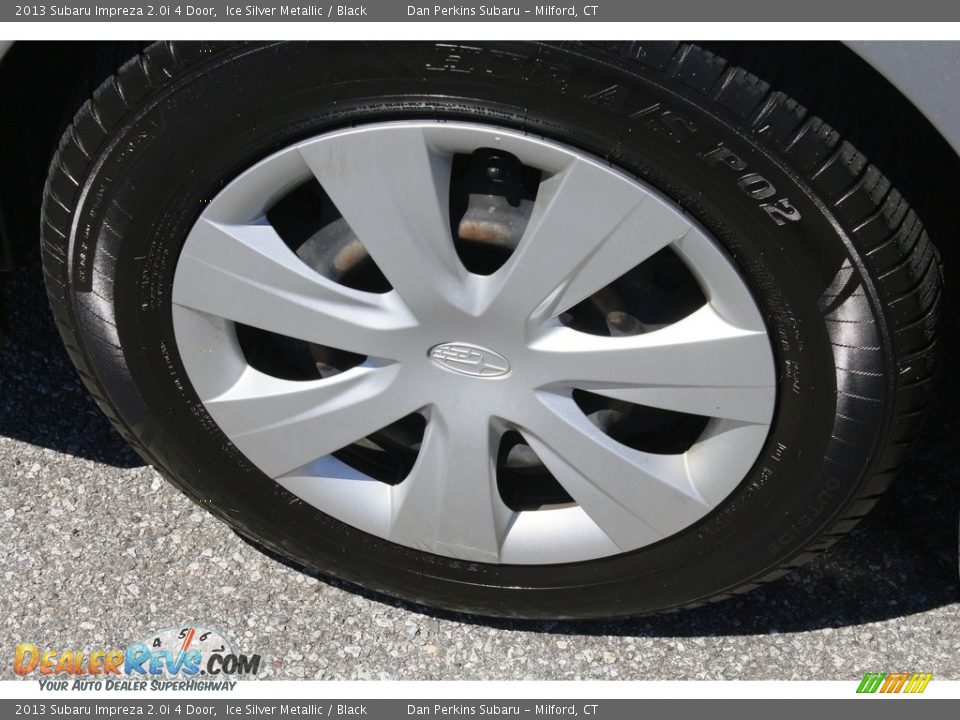 2013 Subaru Impreza 2.0i 4 Door Ice Silver Metallic / Black Photo #21