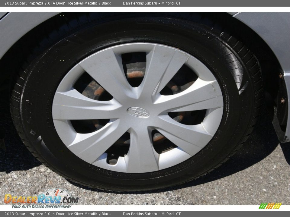 2013 Subaru Impreza 2.0i 4 Door Ice Silver Metallic / Black Photo #22